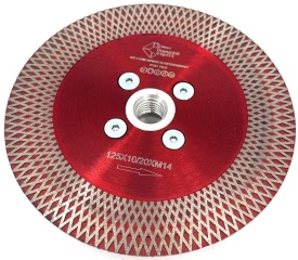 Disc DiamantatExpert pt. taiere si slefuire - Gresie si Placi dure 125x1.8 (mm) xM14, Premium - DXDY.CNG-PP.125.M14 - Img 2