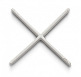 Distantiere ( Cruciulite ) pt. placi - gresie si faianta - Rost 1 mm - 1000 buc - RUBI-2030 - Img 1