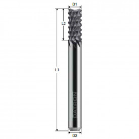Freza cu micro dantura, Datron 006T130, X.CEED, 3.0x3.0mm
