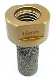 Freza tip deget pt. frezari in gresie portelanata si piatra - diametrul 16mm - prindere M14 - DXDY.GOLD.Finger - Img 2