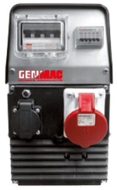 Generator de curent GENMAC Click G7900HO putere maxima 6,4 KW/400V 2,2 KW/230V motor Honda GX390 - Img 2