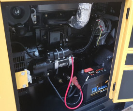 Generator insonorizat Stager YDY18S3-E, diesel, trifazat, 16kVA, 23A, 1500rpm