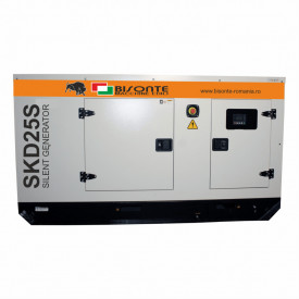Generator silentios SKD25S ATS, Putere max. 25 kVA, 400V, AVR, motor Diesel
