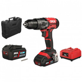 Masina de gaurit cu percutie SKIL 3020 HC 2xAccu, incarcator si geanta - Img 1
