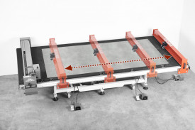 Masina de taiat gresie, faianta, placi 320cm, 1.5kW, LAB SCT - Raimondi-379SCTV400 - Img 4