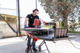 Masina de taiat gresie, faianta si placi RUBI DT-250 Max, 90cm - RUBI-58909 - Img 3