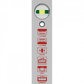 Nivela din aluminiu SOLA AZB 3, 150cm, 3 bule FOCUS