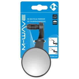Oglinda Bicicleta M-WAVE SPY SPACE LN XL- 62 mm - Img 2