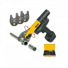 Pachet REMS Presa radiala cu acumulator Mini-Press ACC Li-Ion Super-Aktion + 3 clesti de presare - Img 3