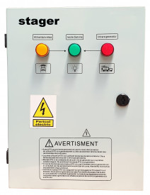 Panou de automatizare monofazata Stager YPA20063F12S, 63A, 12Vcc, protectie - Img 6