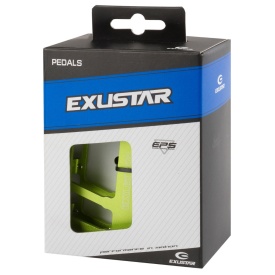 Pedale Aluminiu BMX EXUSTAR E-PB525-Verde - Img 2
