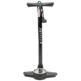 Pompa Podea VENTURA Metal 120 psi/8 bar Negru