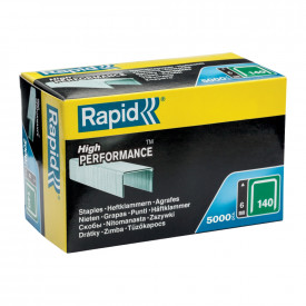Rapid 11905711, set de 5000 de capse din sarma plata No. 140, 6 mm - Img 4