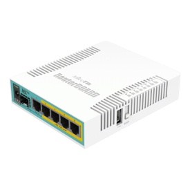 Router hEX PoE, 5 x Gigabit 4 PoE, 1 x SFP, RouterOS L4 - Mikrotik RB960PGS - Img 3