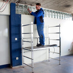 Schela pliabila din aluminiu Corda 0,5 x 1,25m inaltime lucru 2,8m