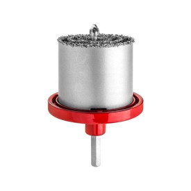 Set 4 carote diamantate cu suport, 33-73 mm, Drel