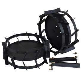 Set roti metalice 470x200mm, manicot cu flanse, hexagon 32mm