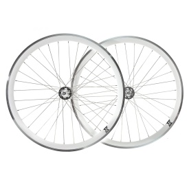Set Roti Single Speed/Fixie SXT 700-32H 40 mm Alb