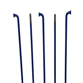 Spita Inox 2 mm cnSPOKE Albastru-259 mm