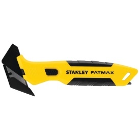 Stanley FMHT10373-0, Cutter prin tragere, pentru carton, maner cauciucat, lama trapezoidala - Img 3