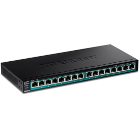 Switch 16 porturi Gigabit PoE/PoE+ 120W - TRENDnet TPE-TG161H - Img 1
