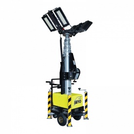 Turn de lumina SETO LIGHT TOWER 1200 Flux luminos: 168.000 lm inaltime 7 metrii - Img 1