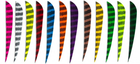 Pene Naturale Skylon Round 3 inch - Zebrate