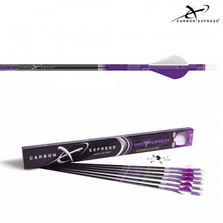 Sageata Carbon Carbon Express Adrenaline Hot Pursuit - Set 6 Bucati - Spine 600