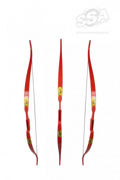 Arc Rolan Snake 60 inch Rosu - Albastru