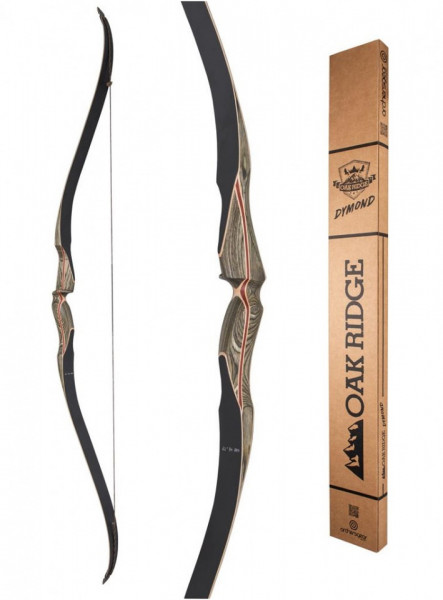 Arc Hunting Bow One Piece Oak Ridge Gray Dymond