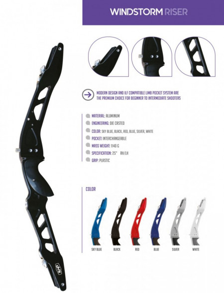 Crosa Arc Recurve KAP Winstorm