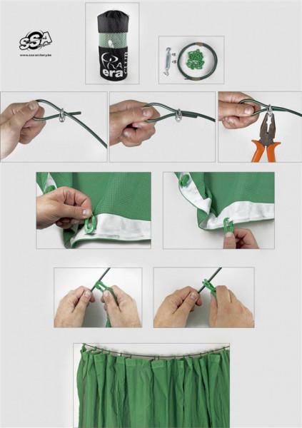 Plasa Protectie Verde Era 2.4 m x 20 m