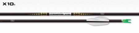 Shaft Carbon Easton Aluminum Carbon X10 - Set 12 Bucati