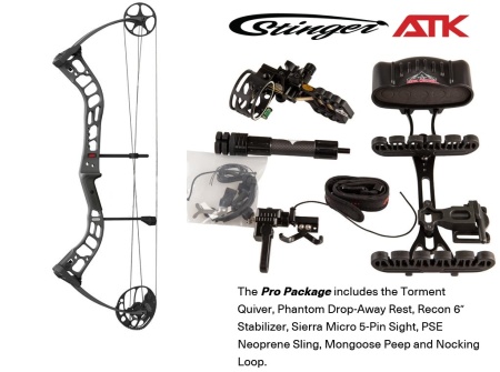 Pachet Arc Compound PSE Stinger PRO ATK SS