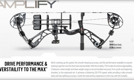 Pachet Compound Bowtech Amplify - Culori