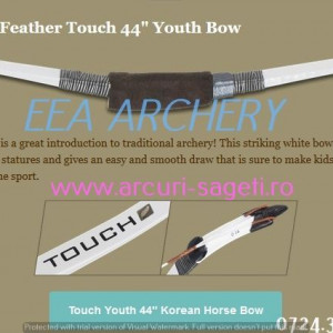 Arc Juniori Horsebow White Feather Touch 44 Inci