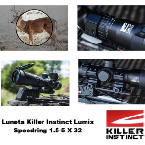 Luneta Killer Instinct Lumix Speedring 1.5-5 X 32 - Img 4