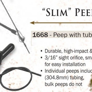 Peepsight cu aliniator Bohning Slim Hunter