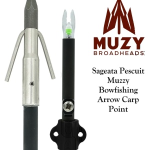 Sageata Pescuit Muzzy Bowfishing Arrow Carp Point