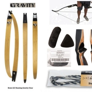 Pachet Arc Traditional Recurve ILF Take Down Gravity Black Star - Clear - Img 2