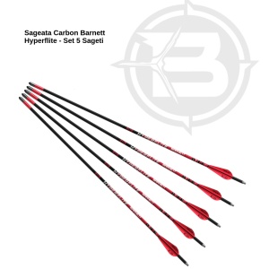 Sageata Carbon Barnett Hyperflite - Set 5 Sageti