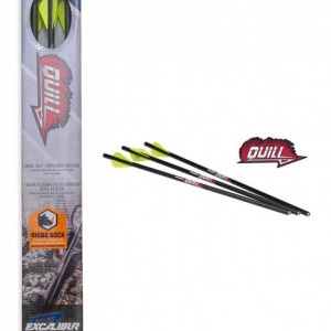 Sageata Excalibur Carbon Quill - 6 Bucati