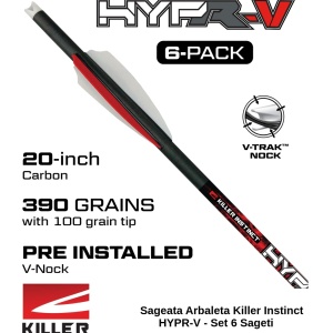 Sageata Killer Instinct HYPR-V - Set 6 Sageti