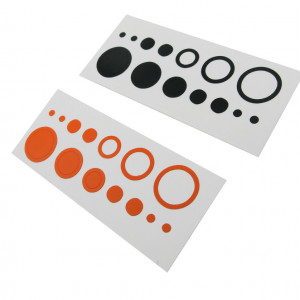 Set Autocolante Lentila Mybo Ten Zone