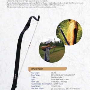 Arc Horsebow Freddie Archery Nomad Black Shadow