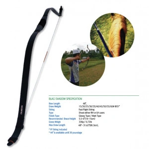 Arc Horsebow Freddie Archery Nomad Black Shadow - Img 2