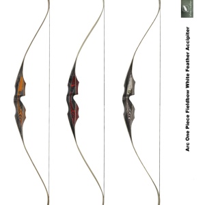 Arc One Piece Fieldbow White Feather Accipiter - Img 2