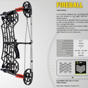 Pachet Arc Compound Booster Fireball
