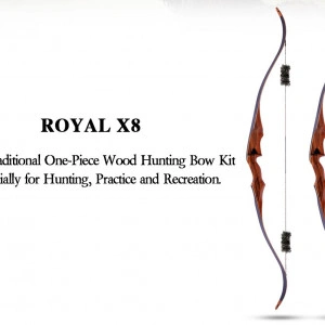 Pachet Arc Traditional Recurve OnePiece Sanlida Royal X8 - Img 3