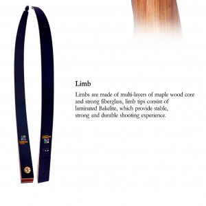 Pachet Arc Traditional Recurve Take Down Eagle X9 - Img 6